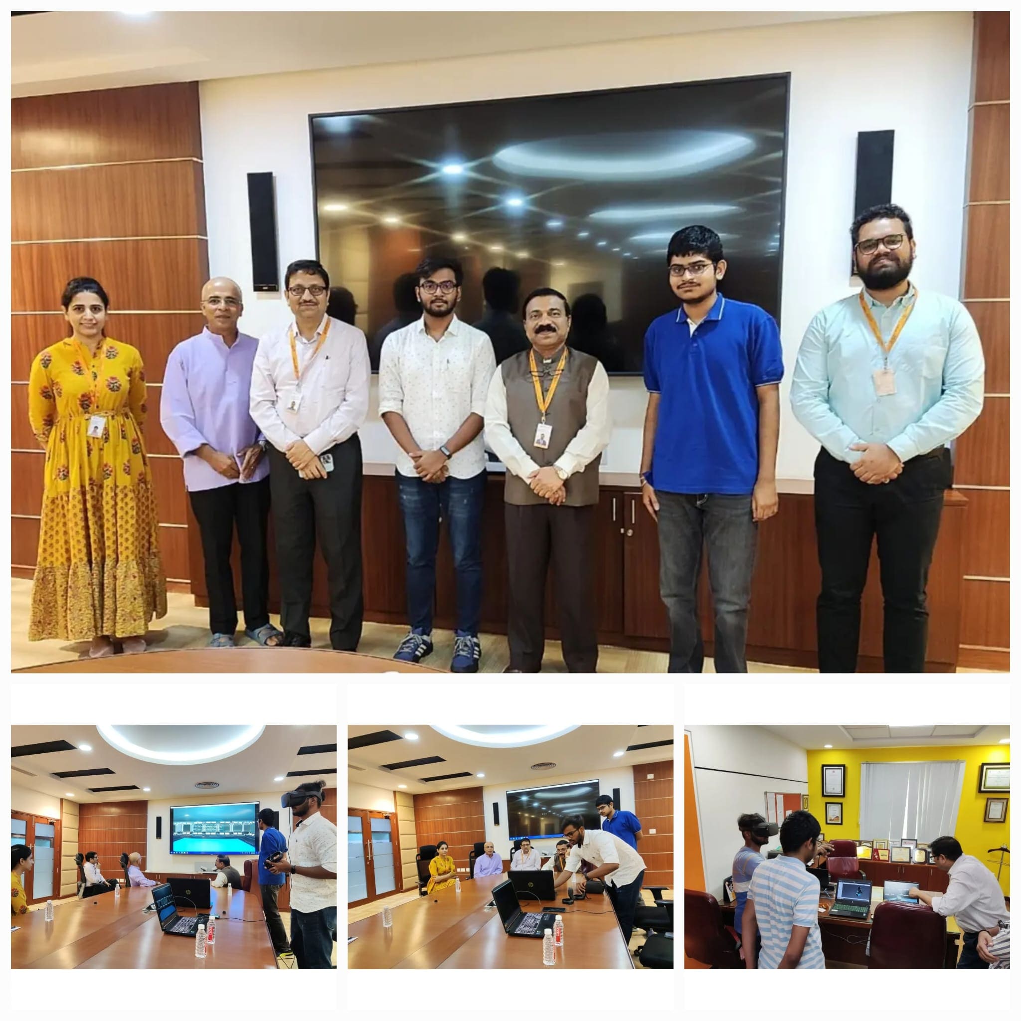 Tea with the President Dr G K Prabhu at Manipal University Jaipur