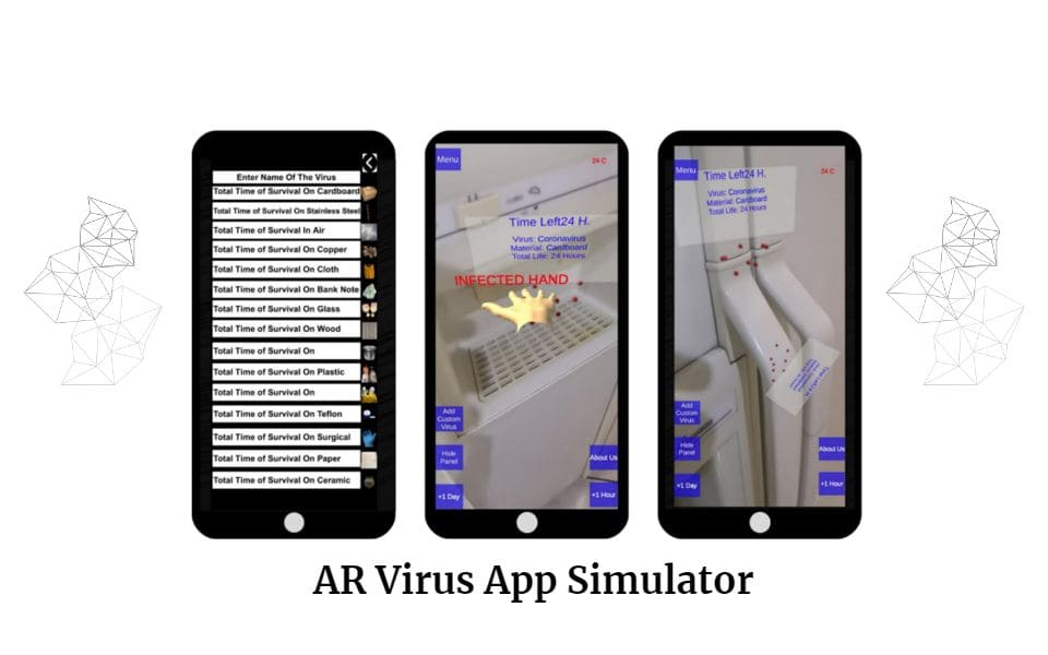 AR Virus App Simulator